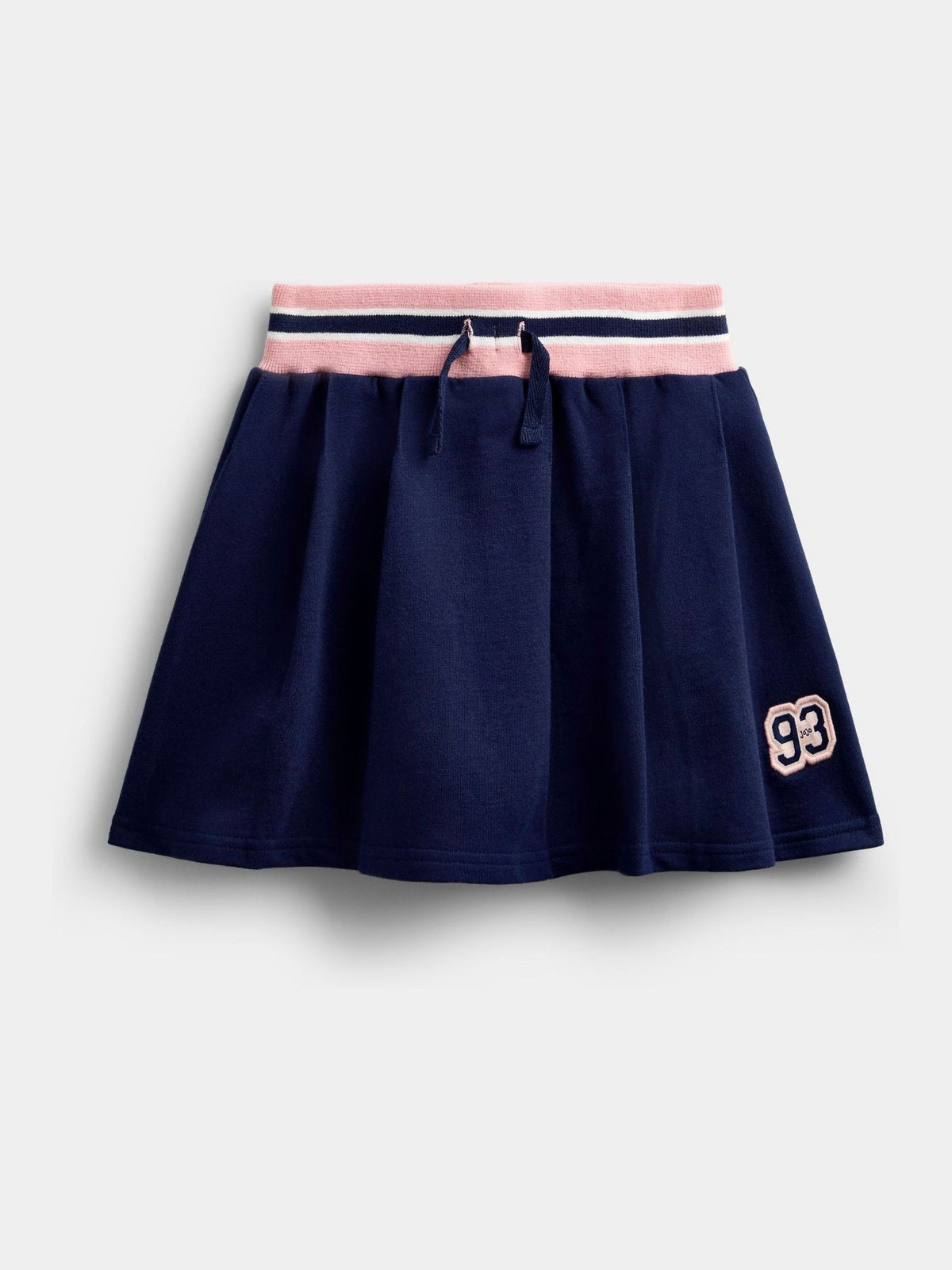 Dsiney Kidz - JoJo Maman Bébé Rose Pink Stripe Rugby Sweatshirt & Skirt Set image 4