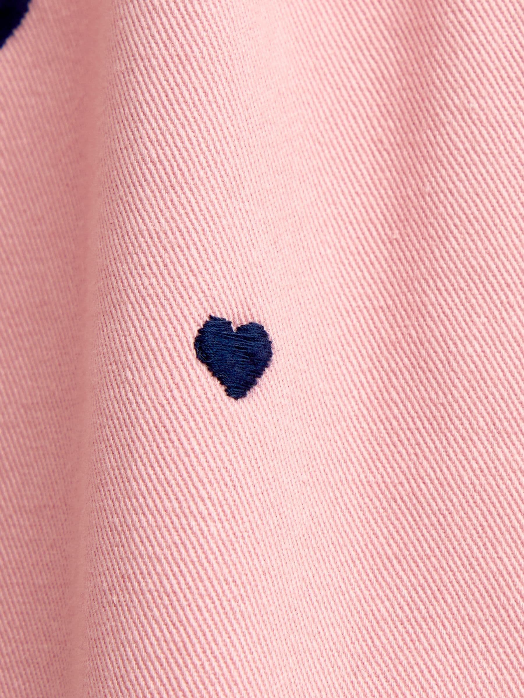 Dsiney Kidz - JoJo Maman Bébé Pink Embroidered Twill Trousers image 4