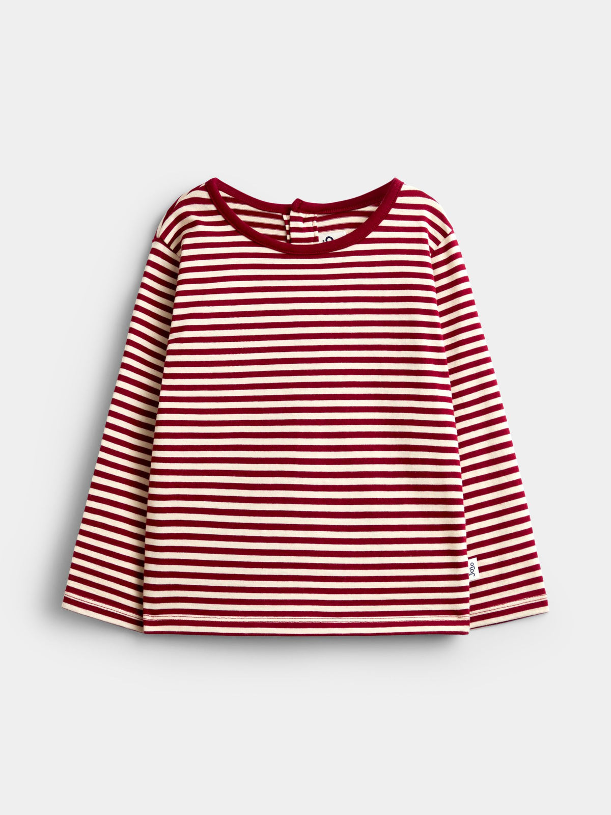 Dsiney Kidz - JoJo Maman Bébé Bright Red 2 Pack Ditsy And Stripe Top image 3