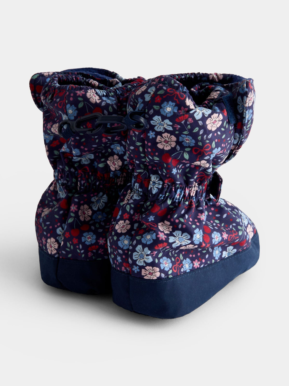 JoJo Maman Bébé Navy Blue Fleece Lined Boots - image 2