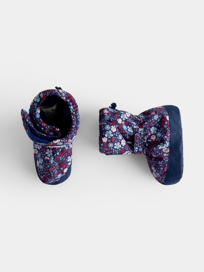 JoJo Maman Bébé Navy Blue Fleece Lined Boots - image 4