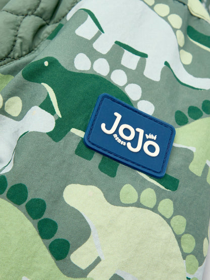 JoJo Maman Bébé Green Dinosaur 4-In-1 Jacket - image 7