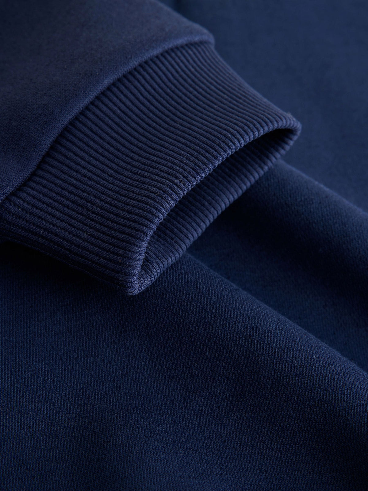 Navy Oversized Collar Popper Neck Sweatshirt (3-16yrs) - image 8