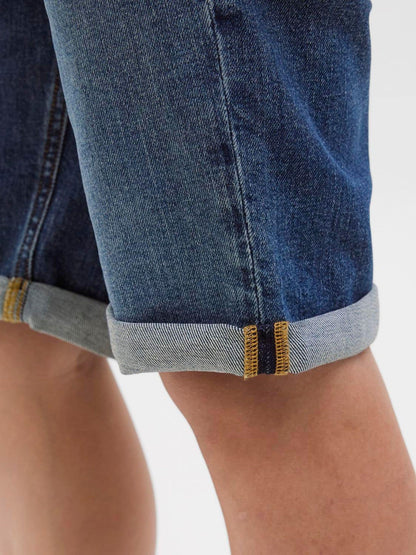 Dsiney Kidz - JACK & JONES Junior Dark Blue Regular Fit Rick Denim Shorts image 4
