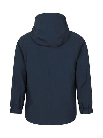Dsiney Kidz - Mountain Warehouse Blue April Kids Waterproof Jacket image 3