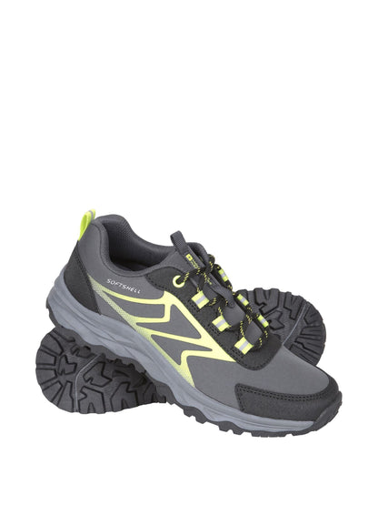 Mountain Warehouse Green Softshell Kids Walking Shoes image 3