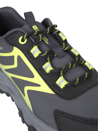 Mountain Warehouse Green Softshell Kids Walking Shoes image 4