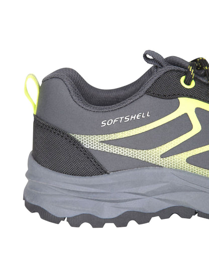 Mountain Warehouse Green Softshell Kids Walking Shoes image 5