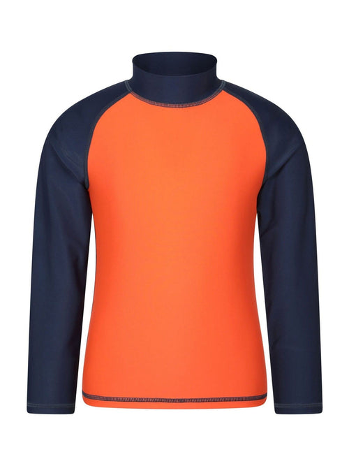 Dsiney Kidz - Mountain Warehouse Orange Long Sleeve Rash Vest image 1
