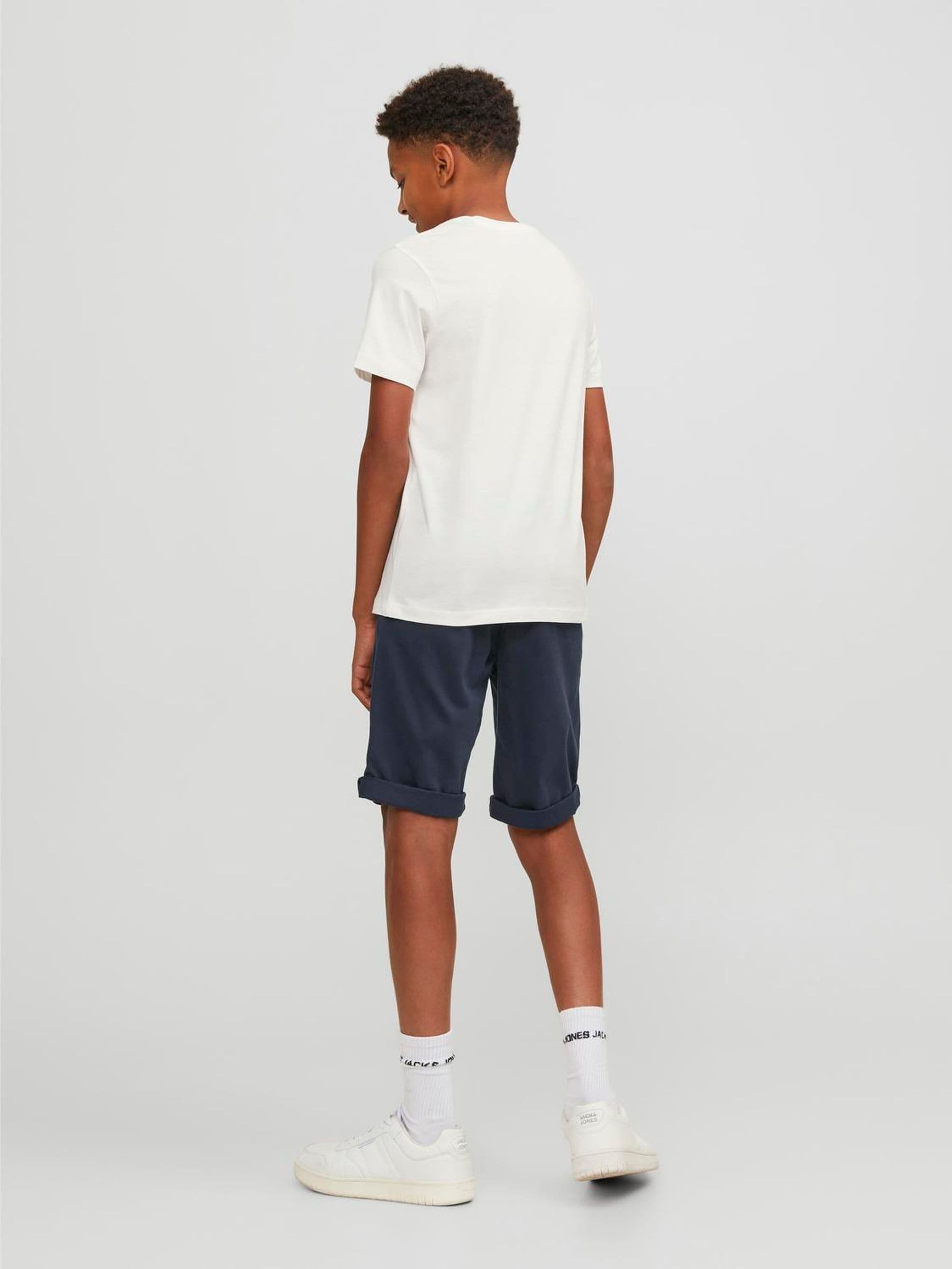 Dsiney Kidz - JACK & JONES Junior Blue Chino Shorts image 3