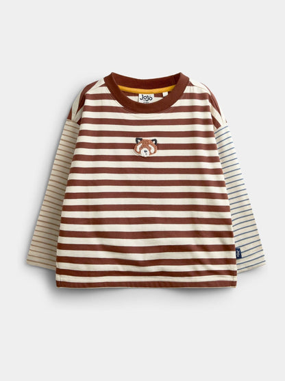 Dsiney Kidz - Jojo Maman Bébé Grey Panda 2-Piece Top & Cargo Jogger Set image 2