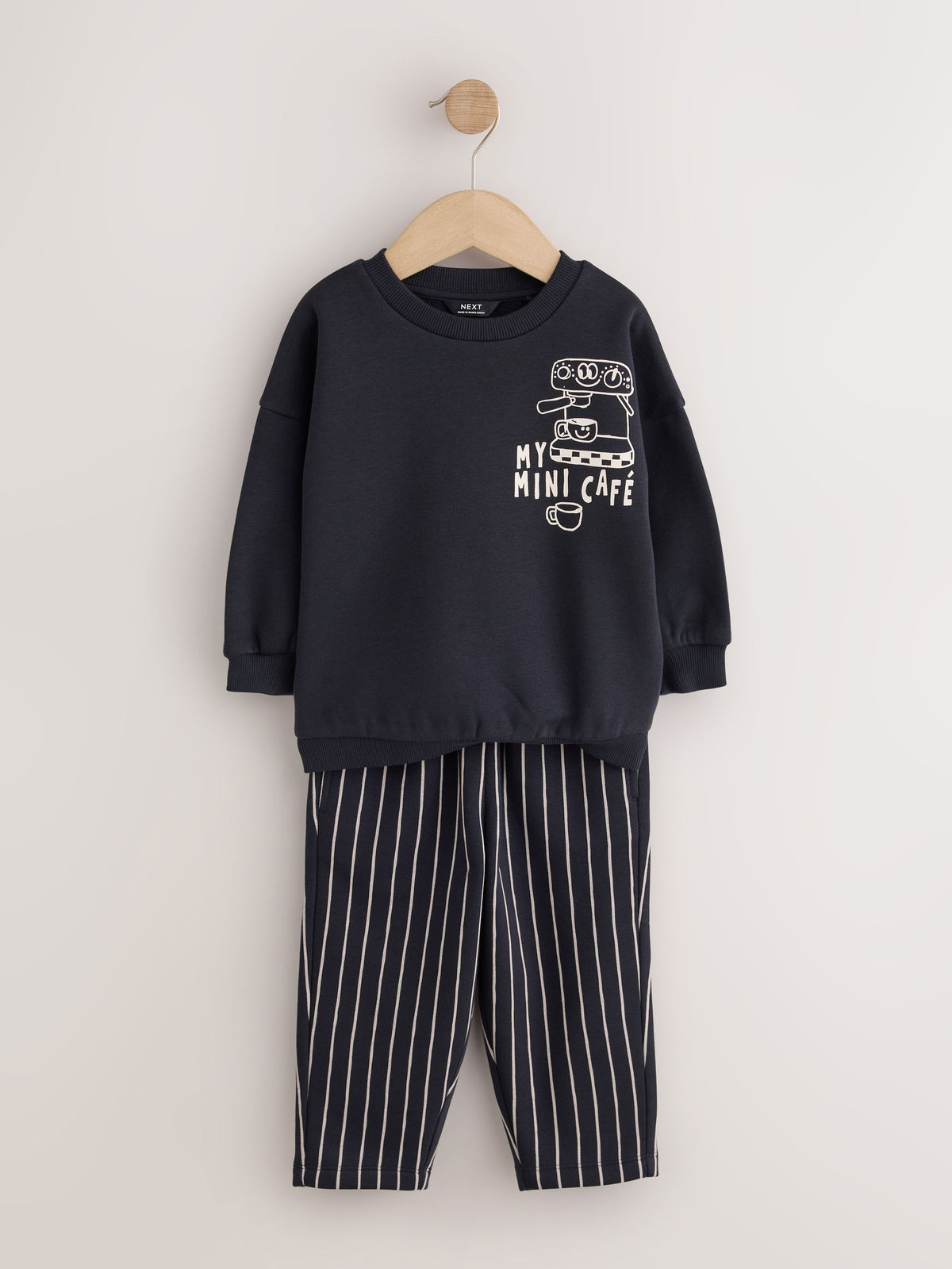 Ecru Crew Neck Joggers Set 4 Piece (3mths-7yrs) - image 5