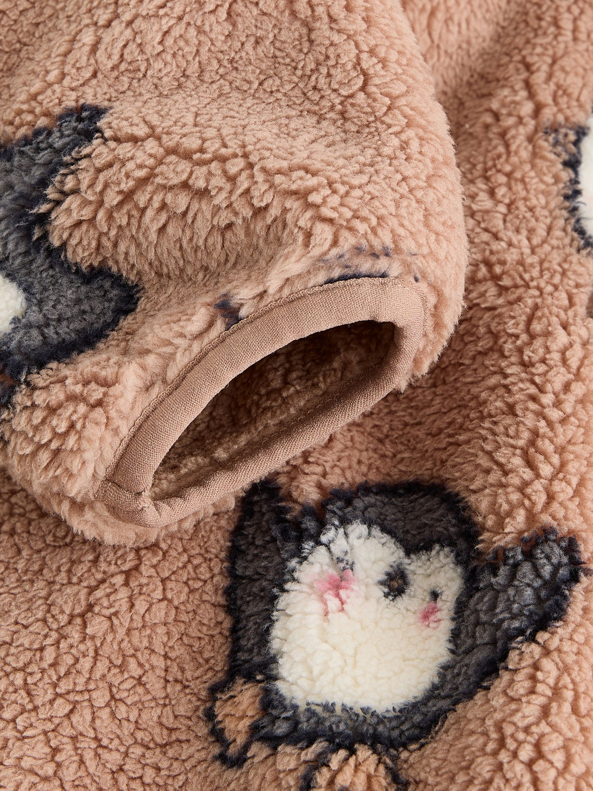 Dsiney Kidz - Brown Penguin Half Zip Fleece (3mths-7yrs) image 8