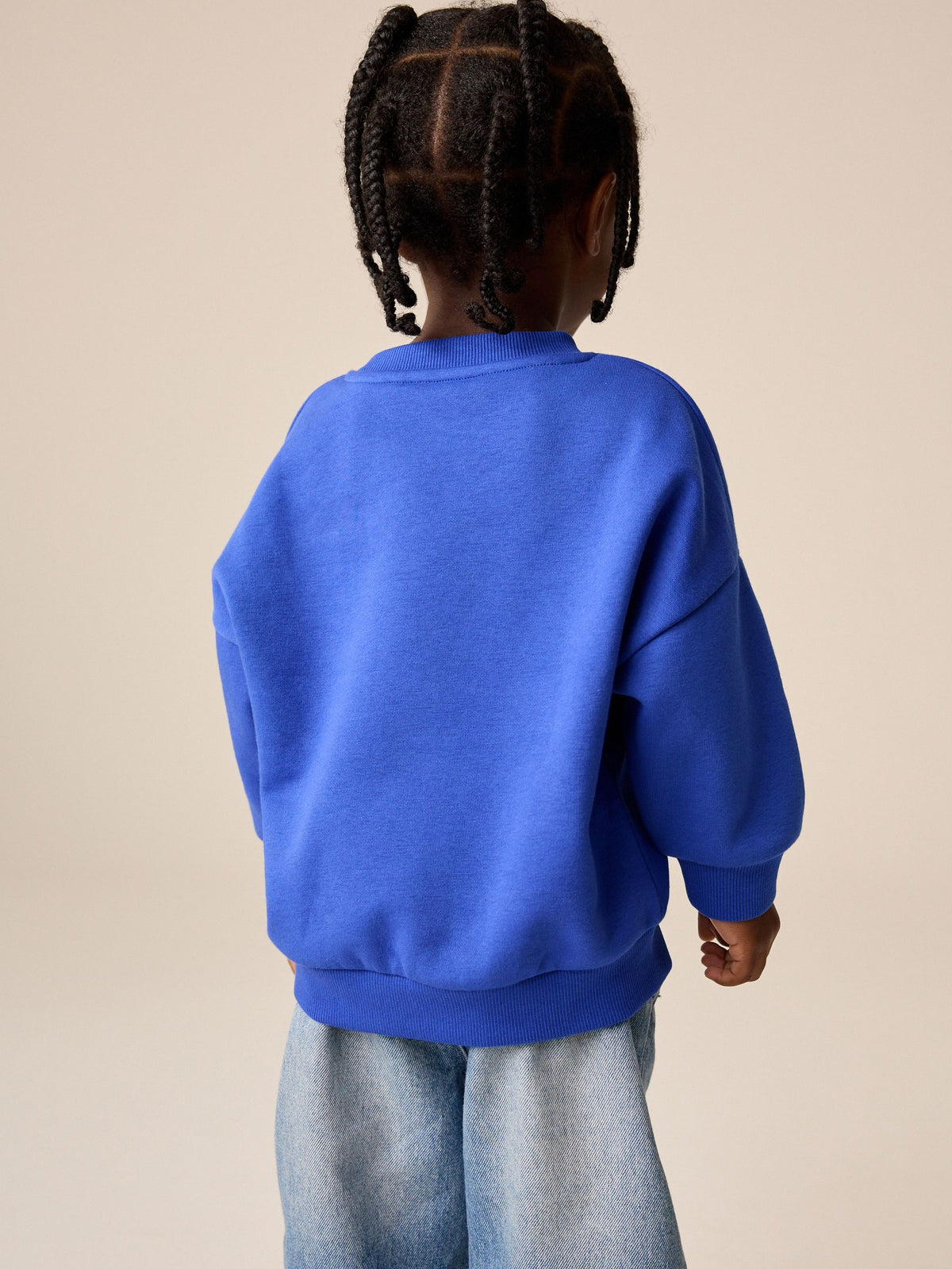 Colbalt Blue Best Brother Printed Crew Neck Sweat Top (3mths-7yrs) - image 3