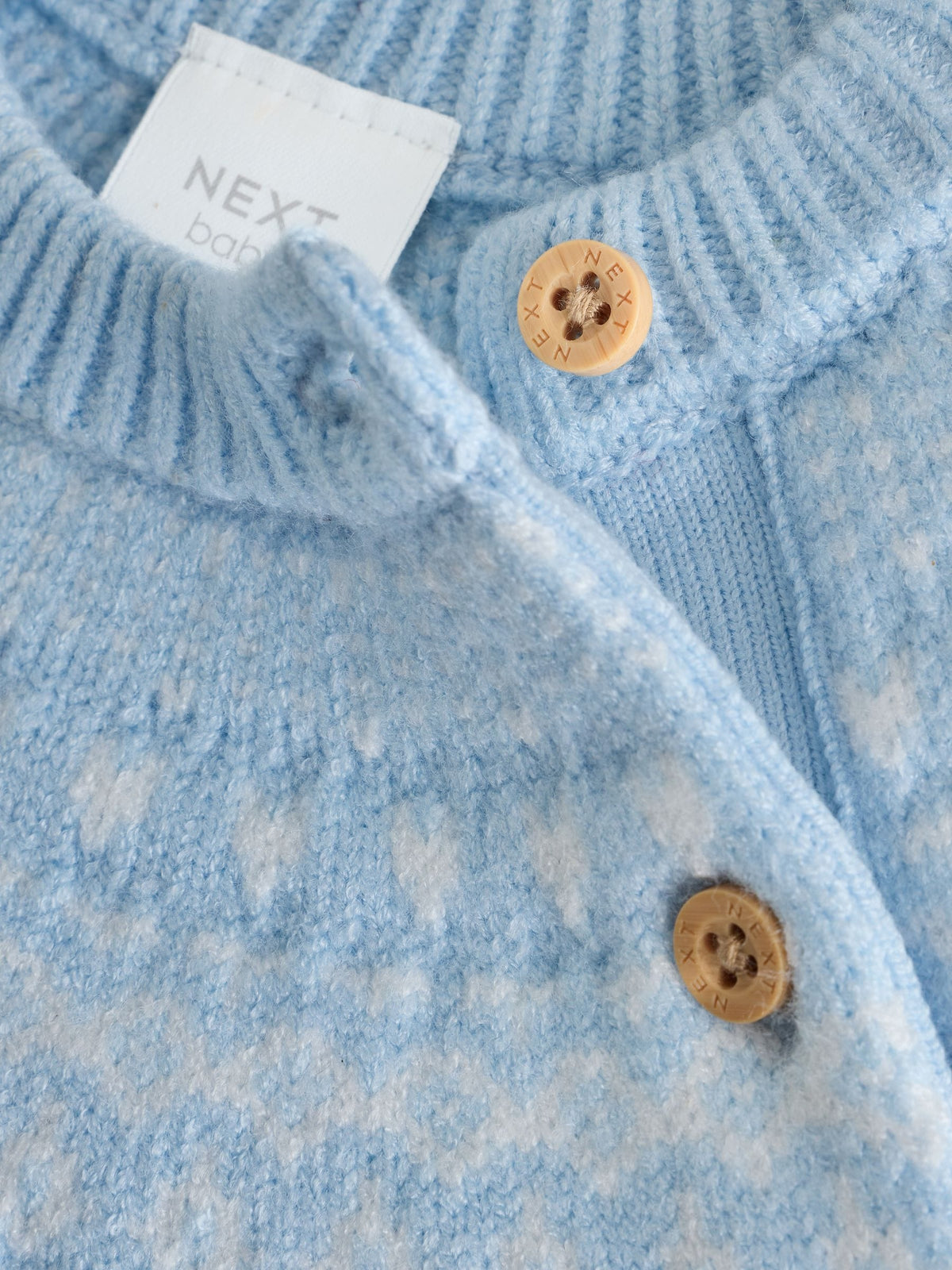 Blue Fairisle Baby Knitted Jumper and Leggings Set (0mths-2yrs) - image 7