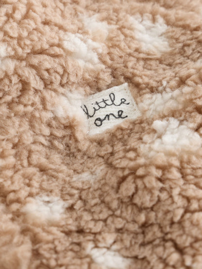 Brown Deer Fleece Two Way Zip Baby Sleepsuit - image 4