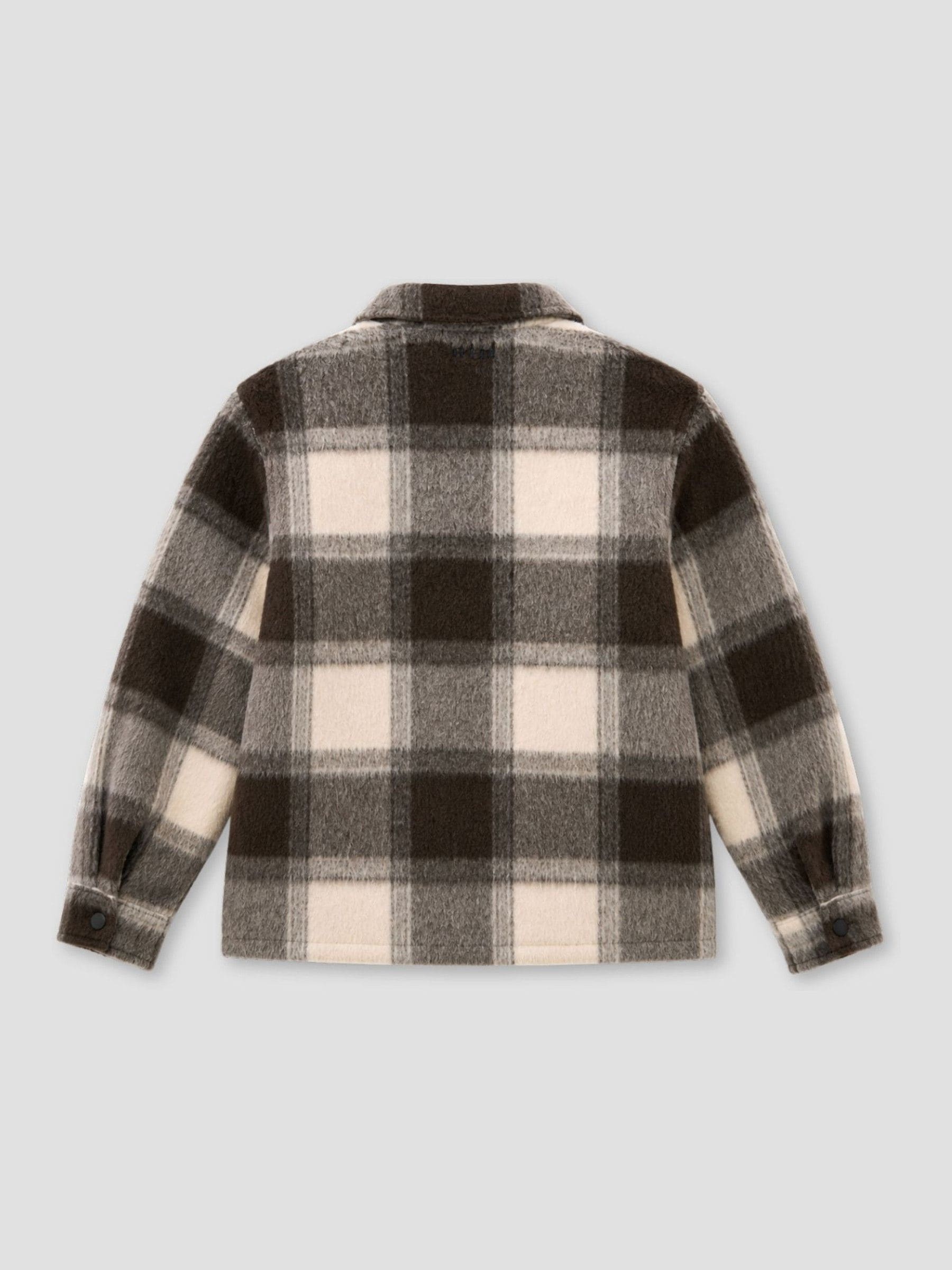 Dsiney Kidz - Angel & Rocket Brown Odin Brushed Check Fleece Lined Jacket image 6
