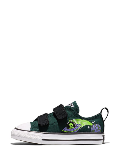 Converse Green Chuck Taylor All Star Alien UFO Low Top Trainers - image 2