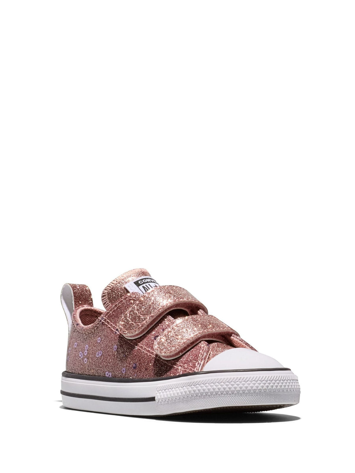 Dsiney Kidz - Converse Pink Chuck Taylor Glitter Sequins Low Trainers image 6
