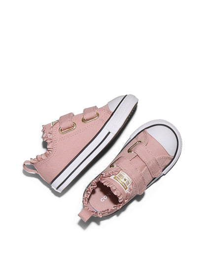 Converse Pink Chuck Taylor All Star Ruffles Low Trainers - image 4