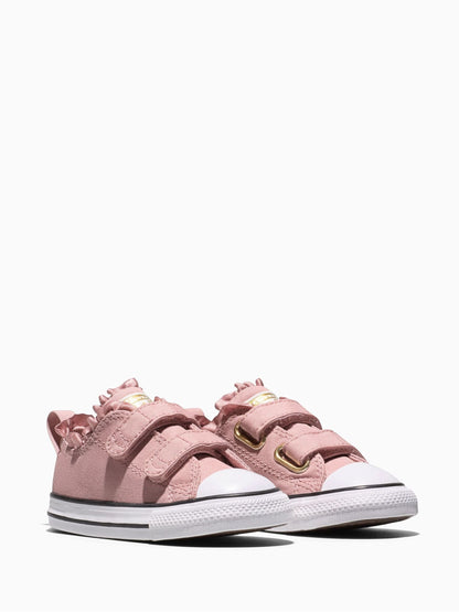 Converse Pink Chuck Taylor All Star Ruffles Low Trainers - image 6