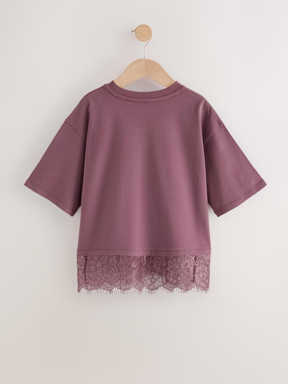 Dsiney Kidz - Berry Lace Hem T-Shirt (3-16yrs) image 5