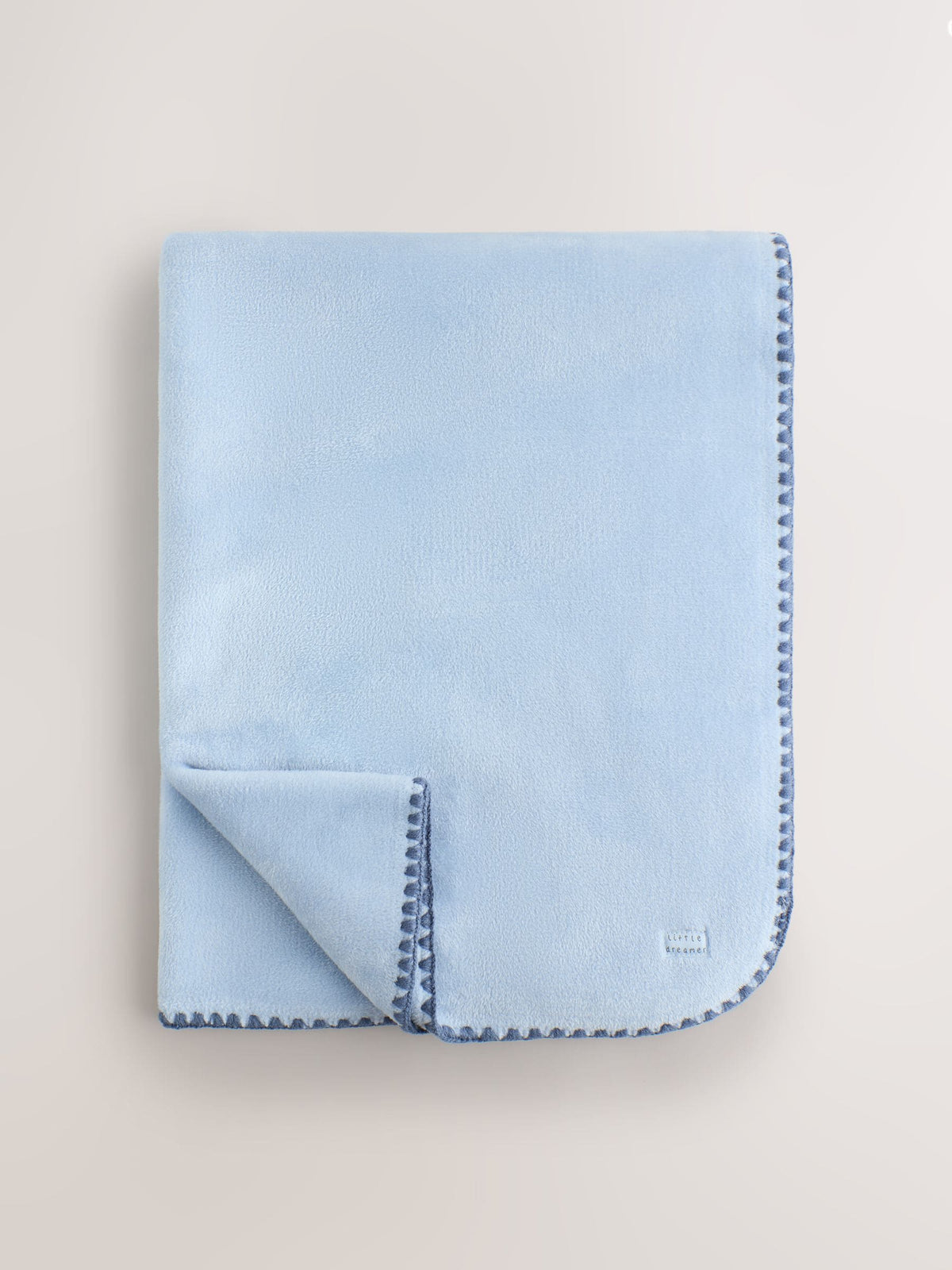 Blue Supersoft Fleece Baby Blanket - image 1