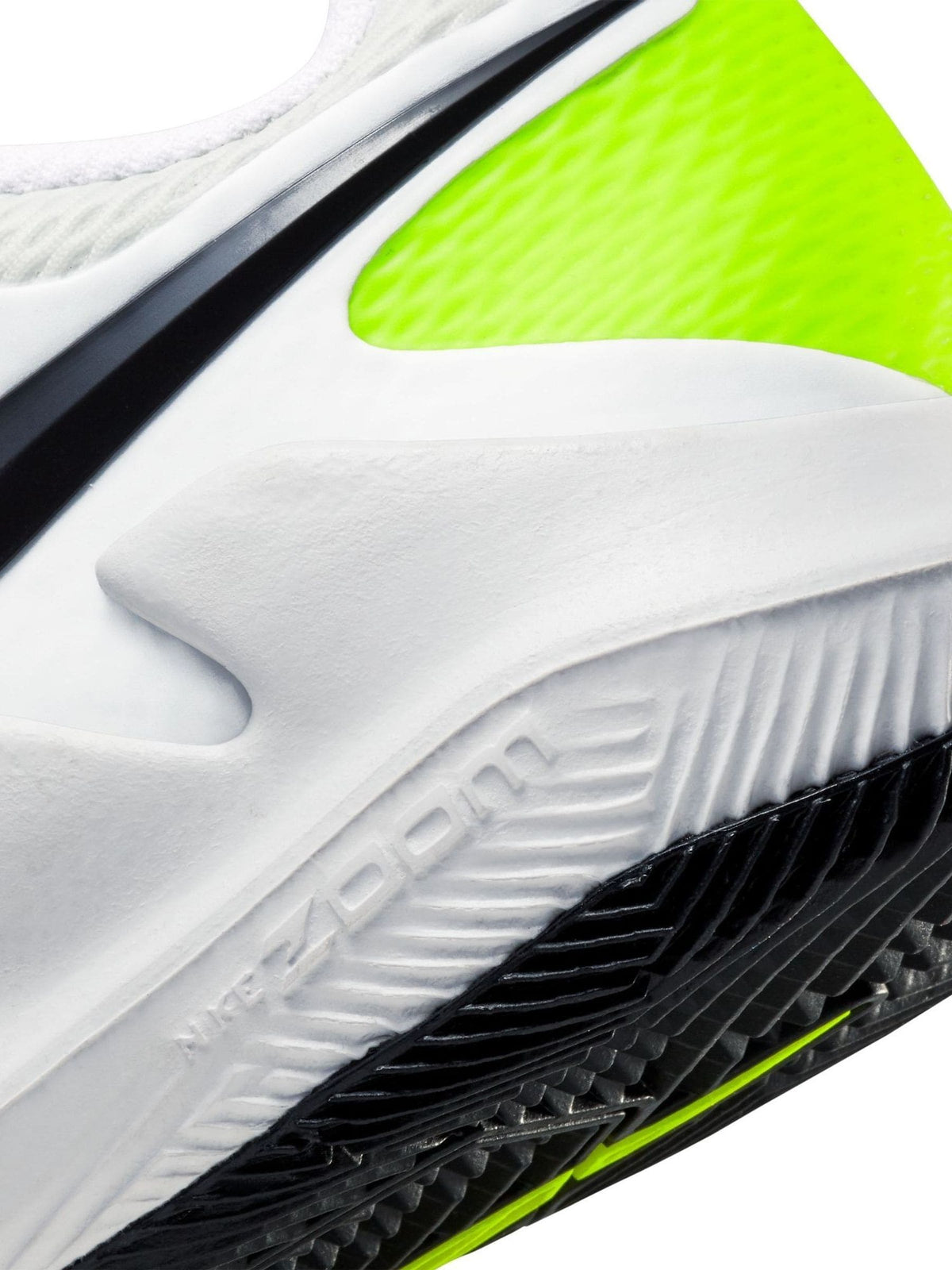 Nike White Volt NikeCourt Junior Vapor X Little/Tennis Trainers - image 7