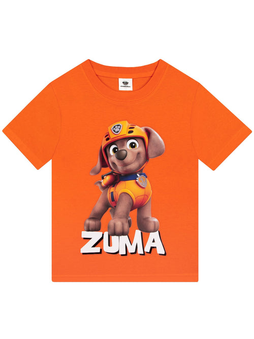 Character Orange PAW Patrol Zuma T-Shirt image 1
