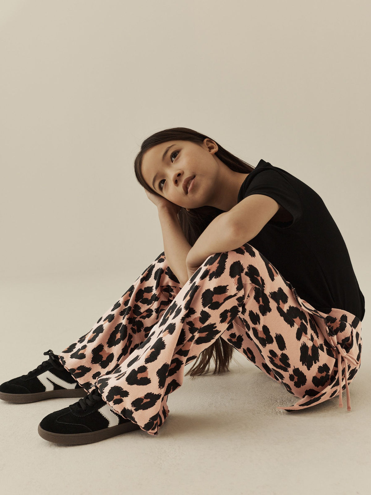 Animal Skirt Layered Kick Flare Leggings (3-16yrs) - image 3