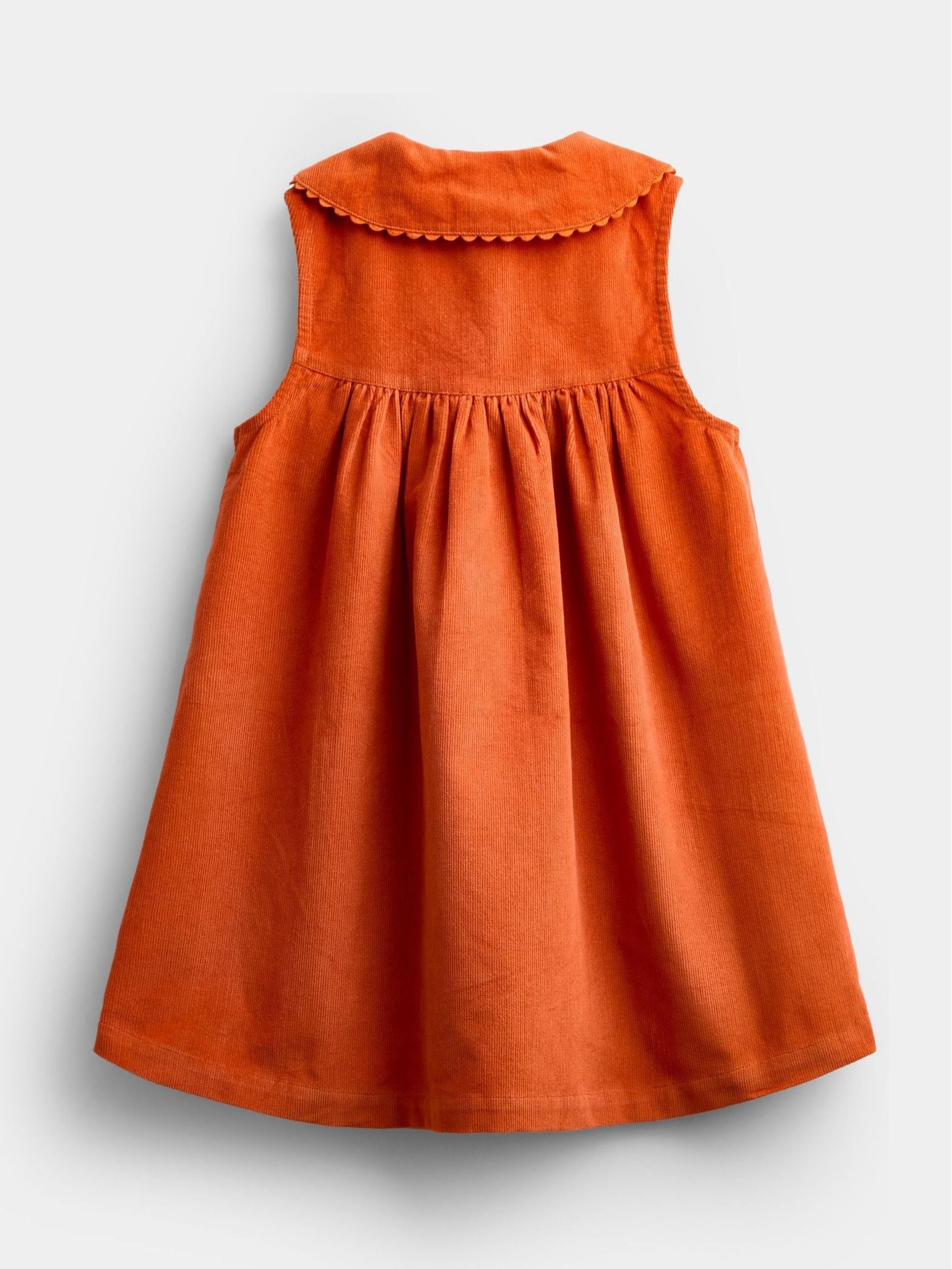 Dsiney Kidz - JoJo Maman Bébé Rust Orange Fox Pocket Baby Dress & Body Set image 5