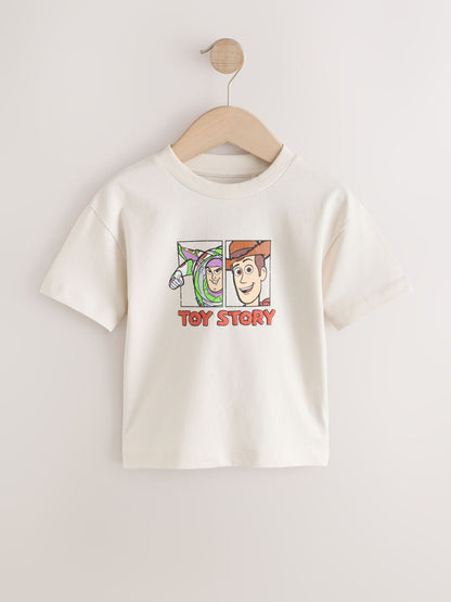 Ecru Toy Story Short Sleeve T-Shirt (3mths-8yrs) image 1