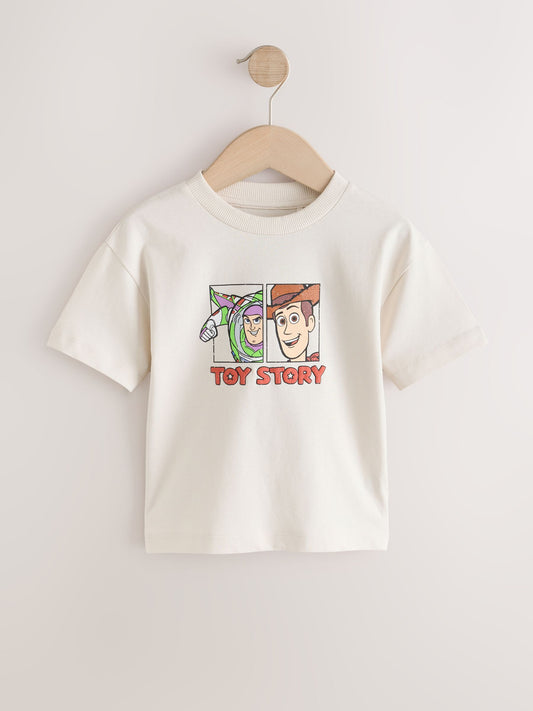 Ecru Toy Story Short Sleeve T-Shirt (3mths-8yrs) image 1