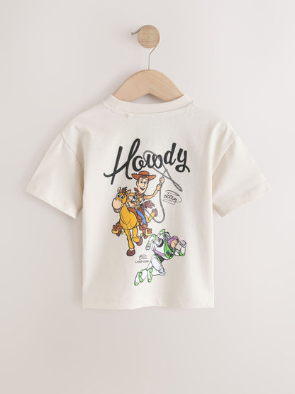 Ecru Toy Story Short Sleeve T-Shirt (3mths-8yrs) image 2