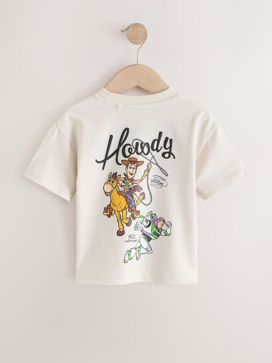 Ecru Toy Story Short Sleeve T-Shirt (3mths-8yrs) image 2