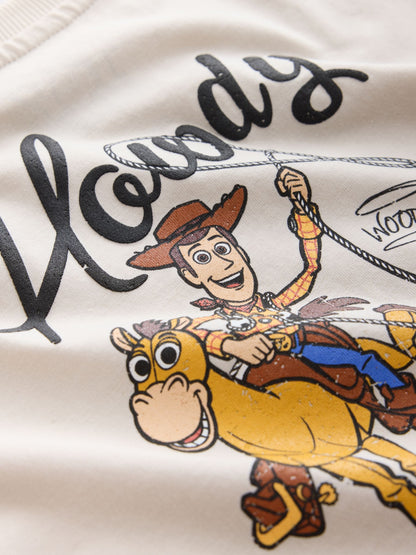 Ecru Toy Story Short Sleeve T-Shirt (3mths-8yrs) image 3
