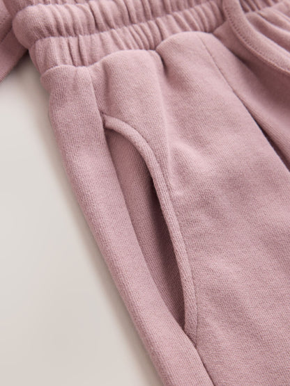 Pink Off Shoulder Sweatshirt and Joggers Set (3-16yrs) - image 9