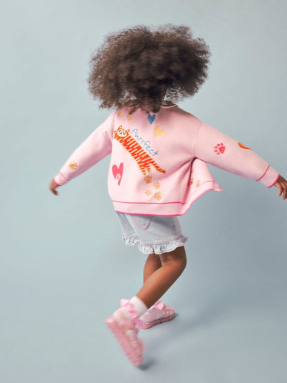 Dsiney Kidz - River Island Pink Abbie Rosie Cardigan image 2