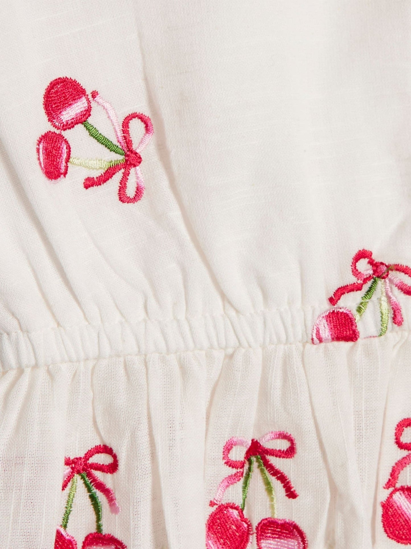 River Island White Cherry Frill Top & Rara Skort Set image 4