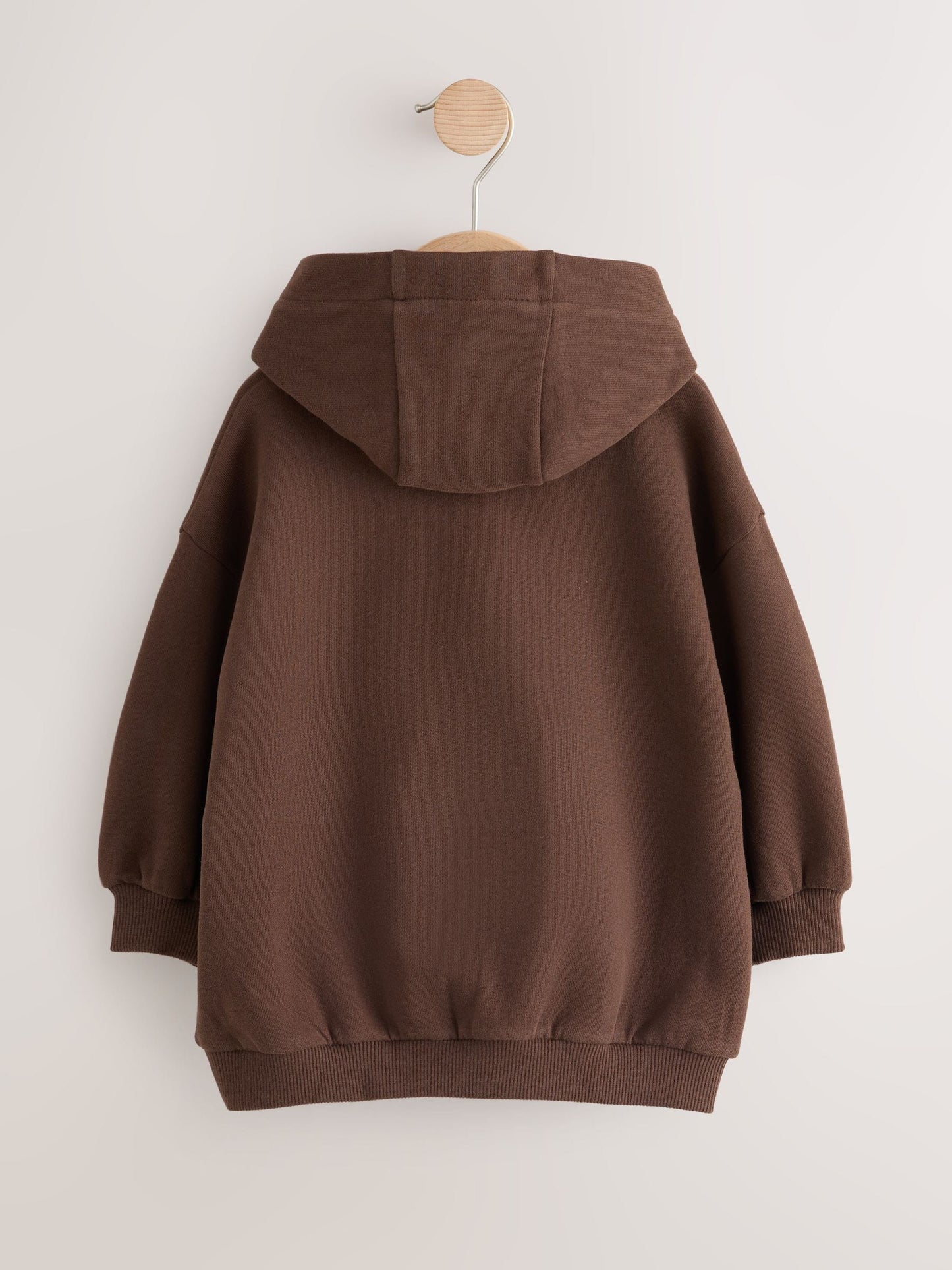 Dsiney Kidz - Chocolate Brown Soft Touch Hoodie (3mths-7yrs) image 2