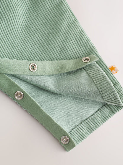 Green Farm Cord Dungarees and Bodysuit Baby Set (0mths-3yrs) - image 6
