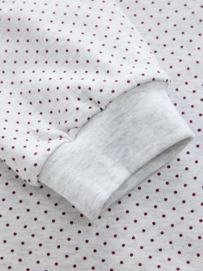 Dsiney Kidz - Grey Spot Long Sleeve Slogan Top (3mths-7yrs) image 8