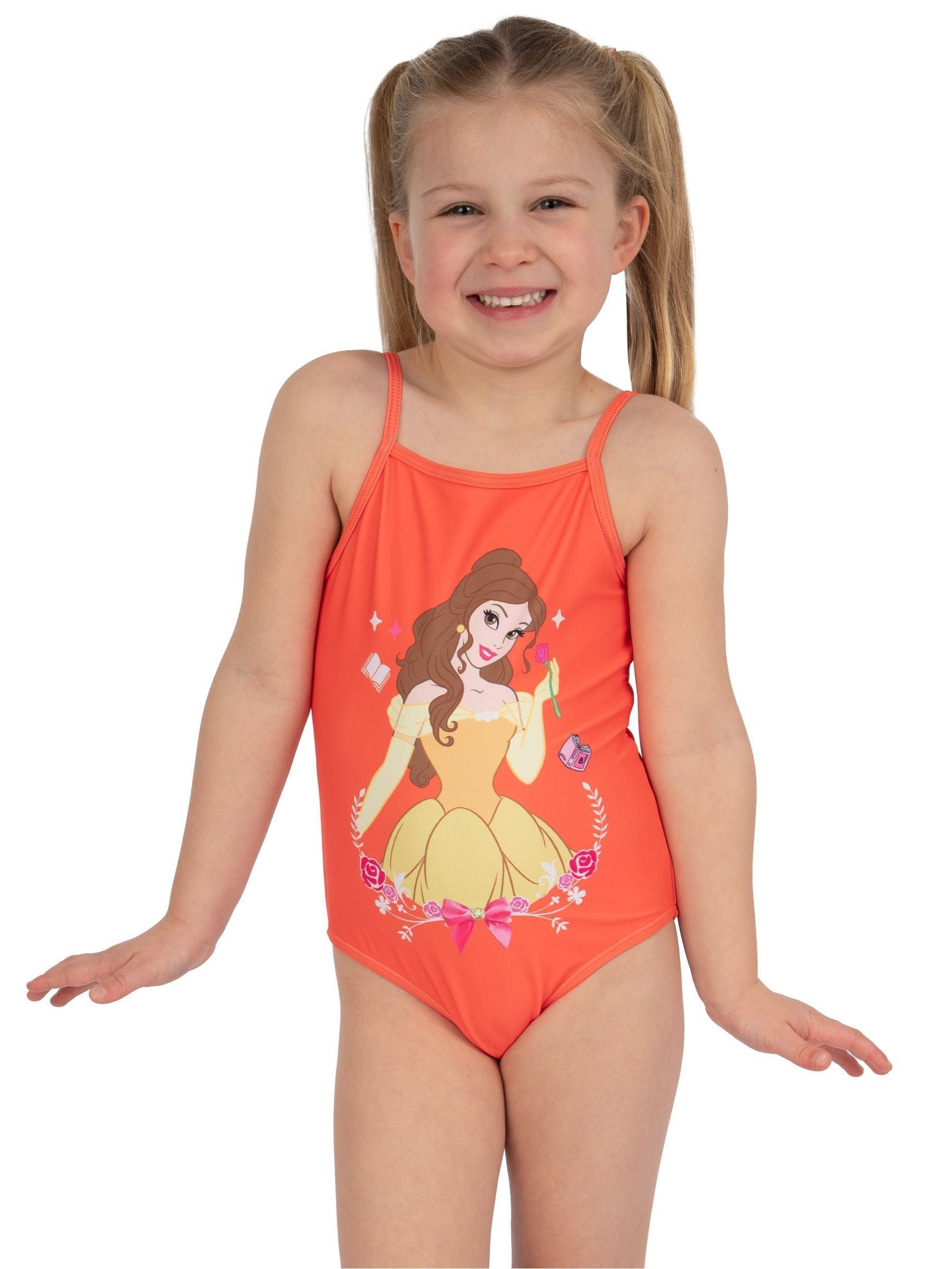 Character Orange Disney Beauty And The Beast Belle Swimsuit image 6