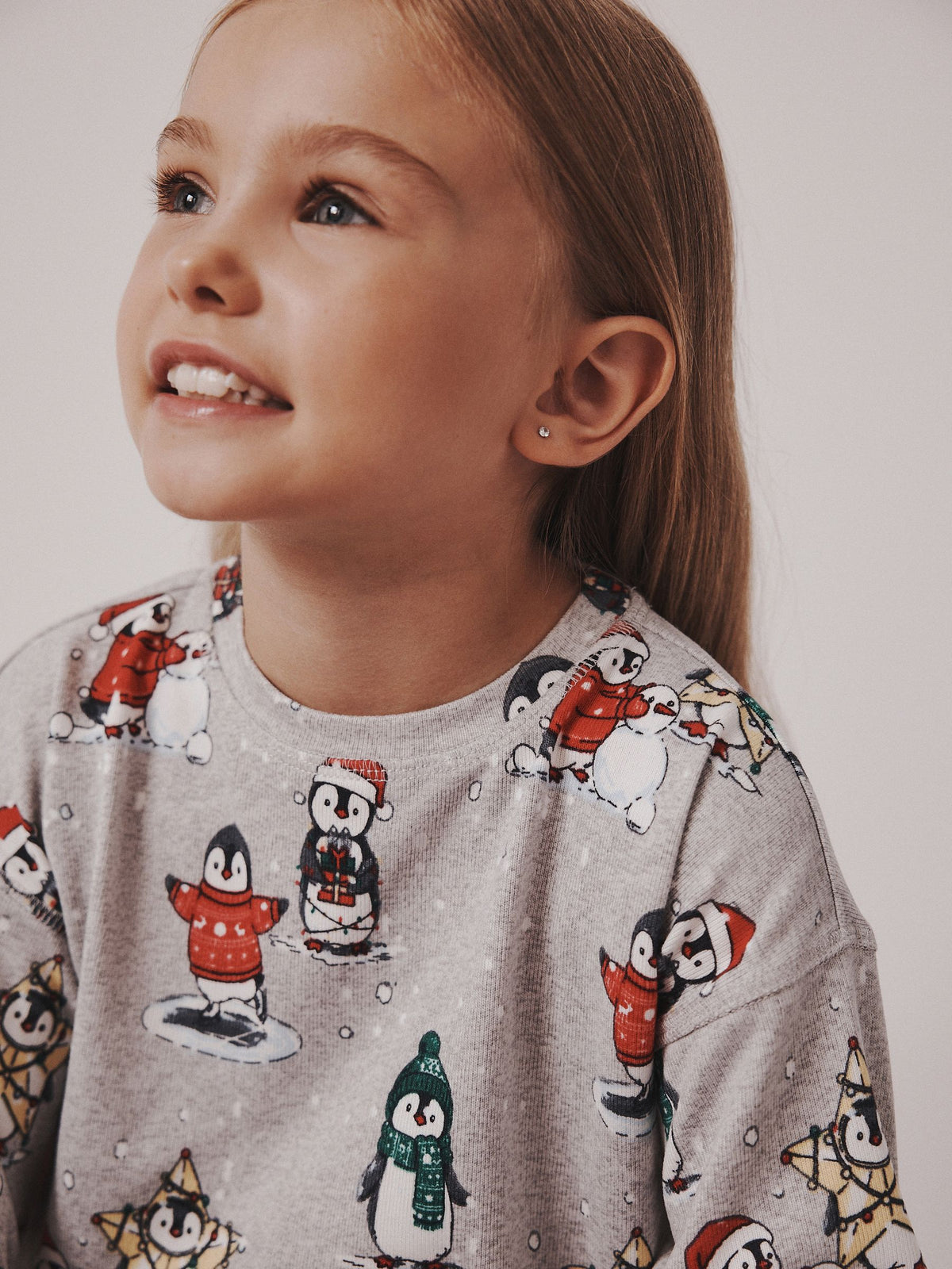 Grey Christmas Joggers Pyjamas 1 Pack (9mths-16yrs) - image 4