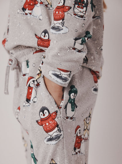 Grey Christmas Joggers Pyjamas 1 Pack (9mths-16yrs) - image 5