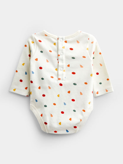 Dsiney Kidz - JoJo Maman Bébé Orange Pumpkin 2-Piece Dungaree & Bodysuit Set image 3