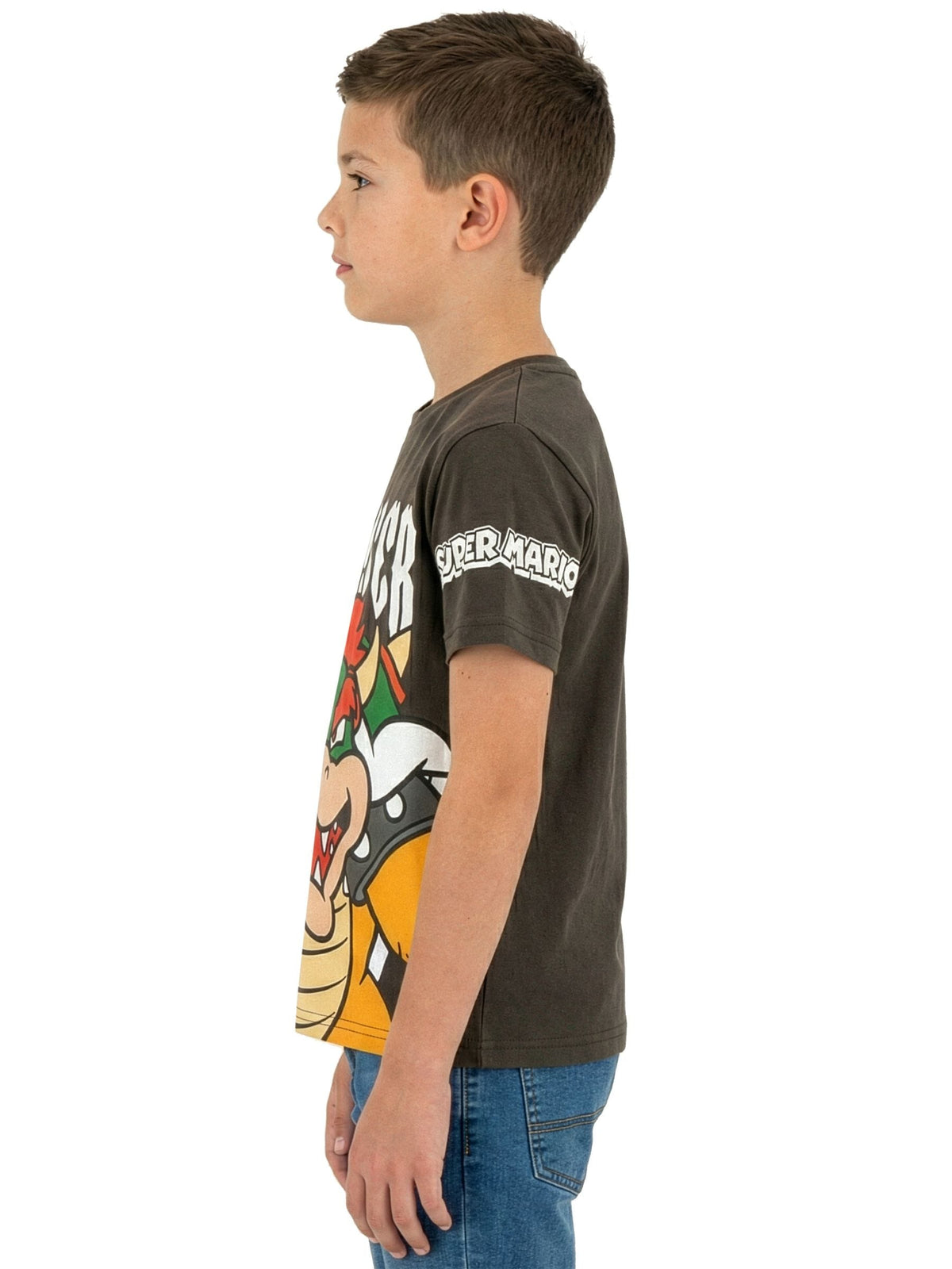 Dsiney Kidz - Character Grey Super Mario Bowser T-Shirt image 5