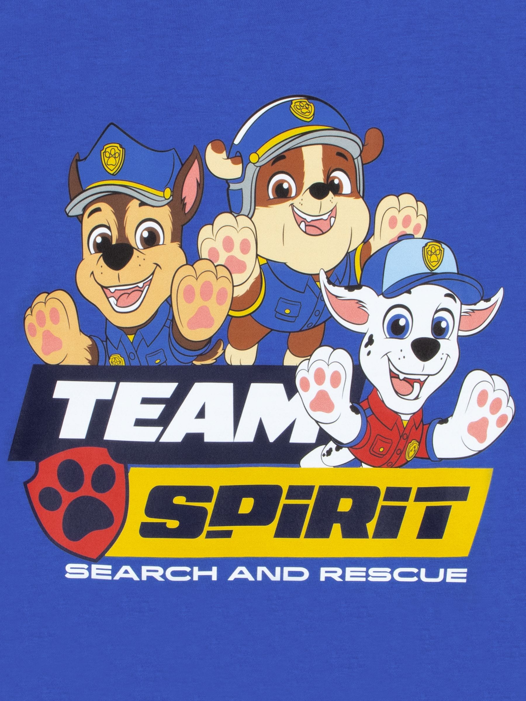 Character Blue PAW Patrol Team Spirit T-Shirt image 2