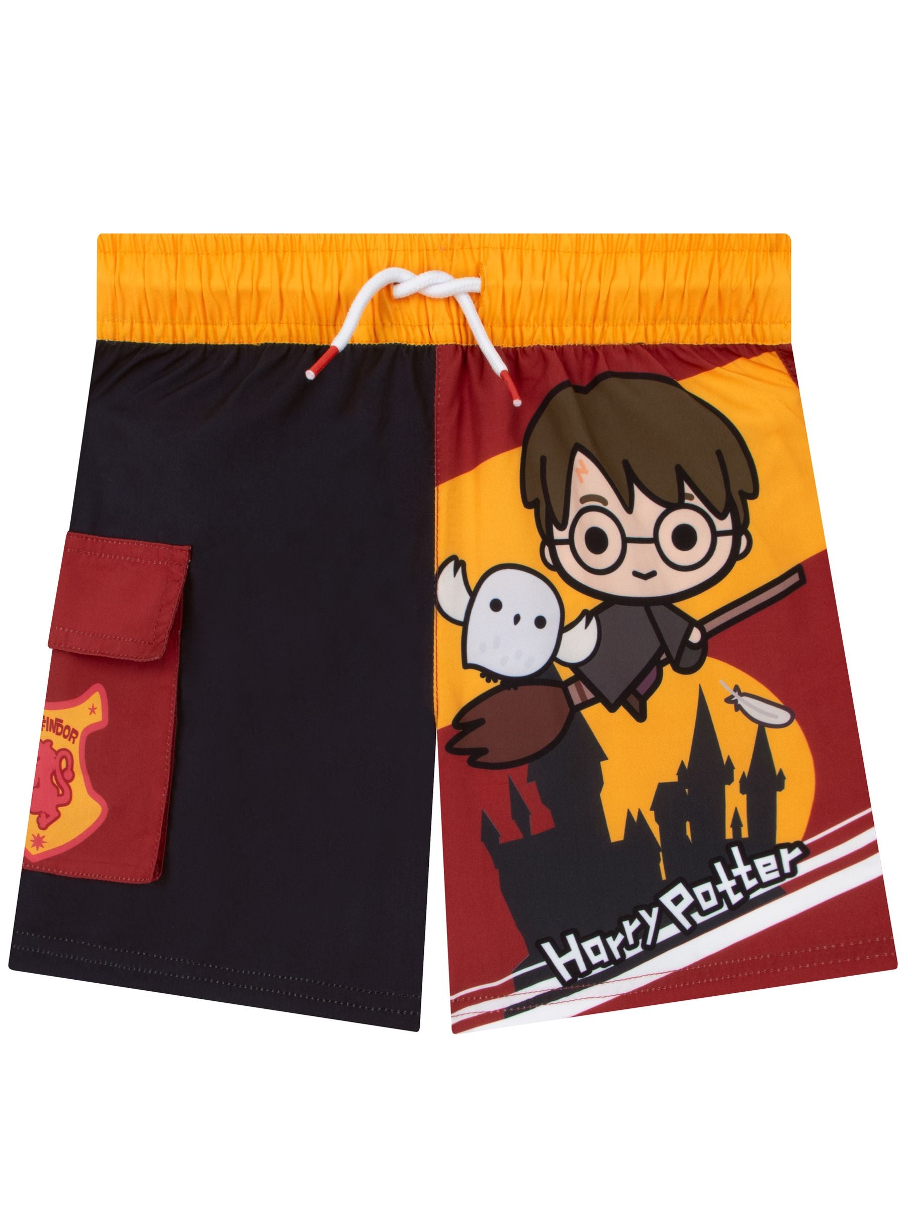 Character Black Harry Potter Swimming Shorts image 1
