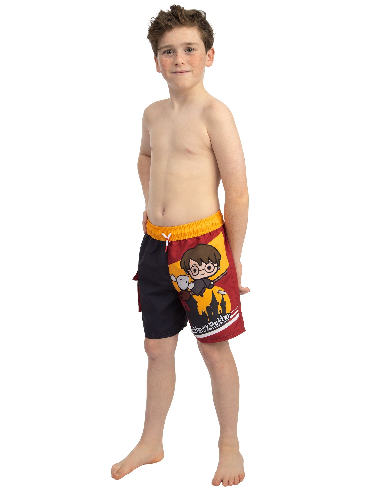 Character Black Harry Potter Swimming Shorts image 2